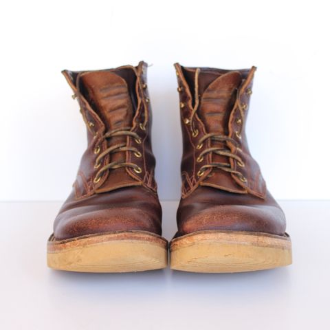 Nicks Lace Up Heritage in Horween Tan Waxed Flesh