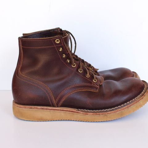 Nicks Lace Up Heritage in Horween Tan Waxed Flesh