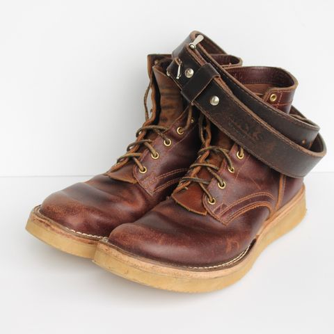 Nicks Lace Up Heritage in Horween Tan Waxed Flesh