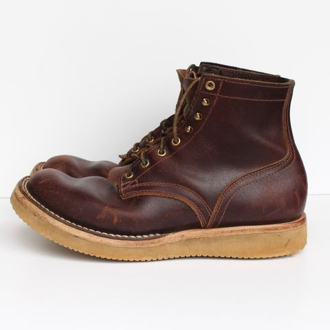 Nicks Lace Up Heritage in Horween Tan Waxed Flesh