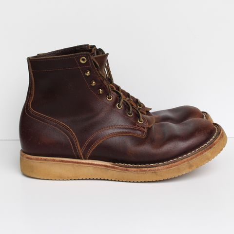 Nicks Lace Up Heritage in Horween Tan Waxed Flesh