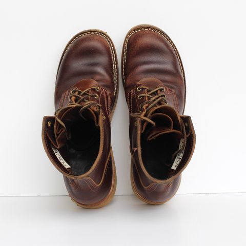 Nicks Lace Up Heritage in Horween Tan Waxed Flesh