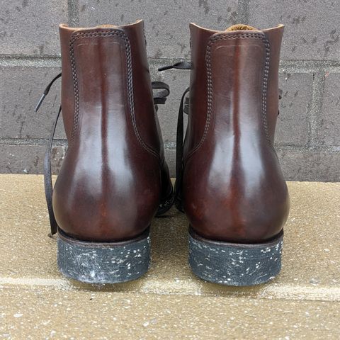 Clinch Yeager Boots in Brown-Overdyed Horsebutt