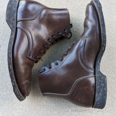 Search result thumbnail of Clinch Yeager Boots in Brown-Overdyed Horsebutt