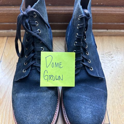Oak Street Bootmakers Field Boot in Horween Natural Indigo Chromexcel Roughout