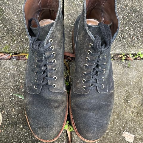 Search result thumbnail of Oak Street Bootmakers Field Boot in Horween Natural Indigo Chromexcel Roughout