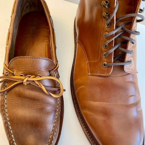 Rancourt & Co. Gilman Camp Moc in Horween Natural Chromexcel