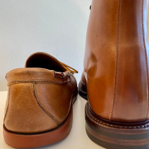 Rancourt & Co. Gilman Camp Moc in Horween Natural Chromexcel