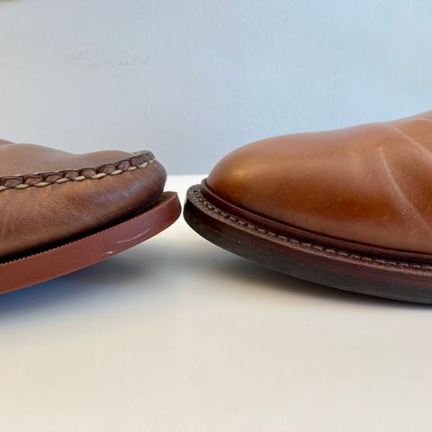 Rancourt & Co. Gilman Camp Moc in Horween Natural Chromexcel