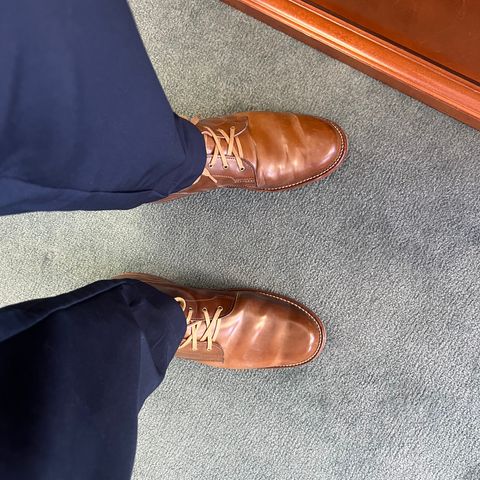 Brandle 1925 in Horween Amaretto Shell Cordovan