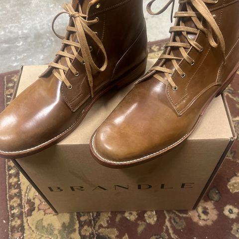 Brandle 1925 in Horween Amaretto Shell Cordovan