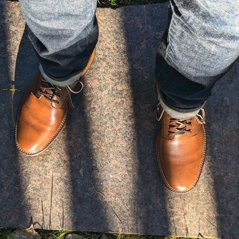 Parkhurst The Allen in Tempesti Cognac Veg Tan