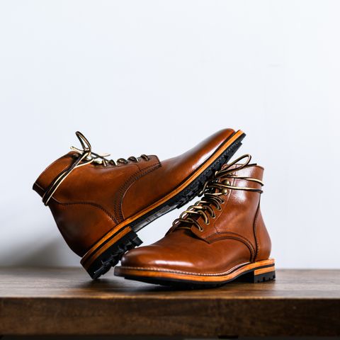Parkhurst The Allen in Tempesti Cognac Veg Tan