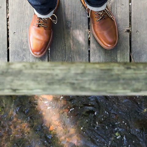 Parkhurst The Allen in Tempesti Cognac Veg Tan
