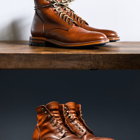 Parkhurst The Allen in Tempesti Cognac Veg Tan