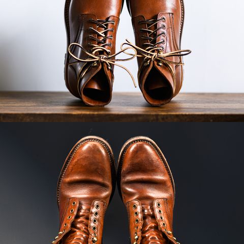 Parkhurst The Allen in Tempesti Cognac Veg Tan