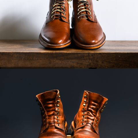 Parkhurst The Allen in Tempesti Cognac Veg Tan