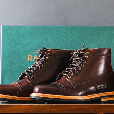 Search result thumbnail of Rancourt & Co. Porter Boot in Horween Espresso Shell Cordovan