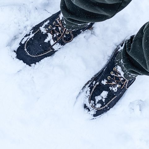 Jakkrabbits Moc Toe Boot in Horween Navy Chamois Roughout