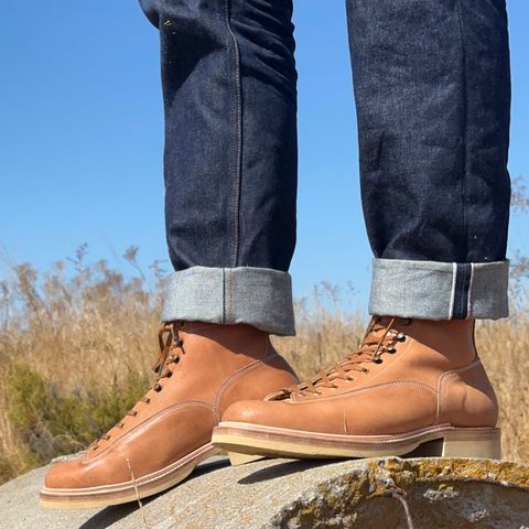 Sagara Valiant in Conceria Cloe Crust Shell Cordovan