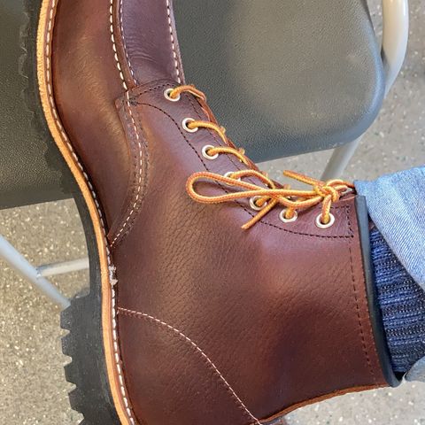 Red Wing Roughneck in S.B. Foot Briar Oil Slick