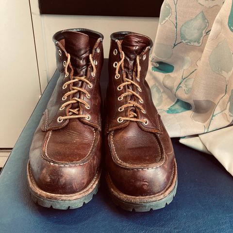 Red Wing Roughneck in S.B. Foot Briar Oil Slick