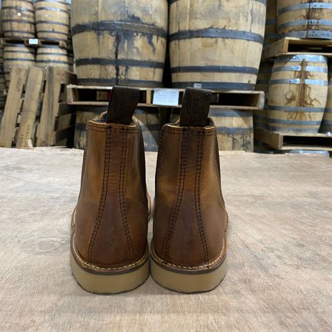 Red Wing Weekender Chelsea in S.B. Foot Copper Rough and Tough