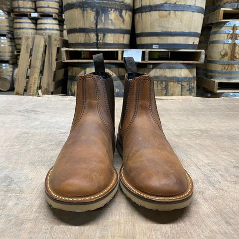Red Wing Weekender Chelsea in S.B. Foot Copper Rough and Tough
