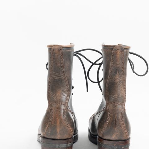 Willie's Handmade Boots Monkey Boot in Conceria Walpier Black Burro Whiskey