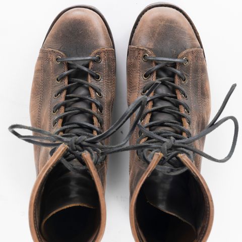 Willie's Handmade Boots Monkey Boot in Conceria Walpier Black Burro Whiskey