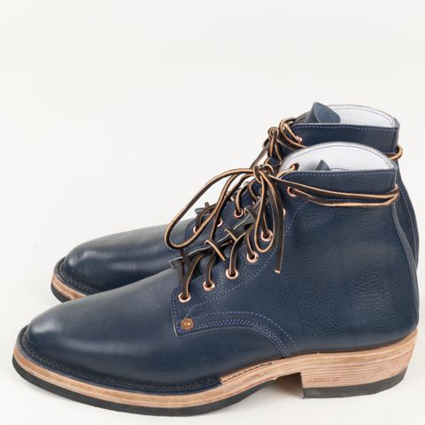 Endurance Leather Co. Unlisted Model in Conceria Puccini Attilio Navy Koala