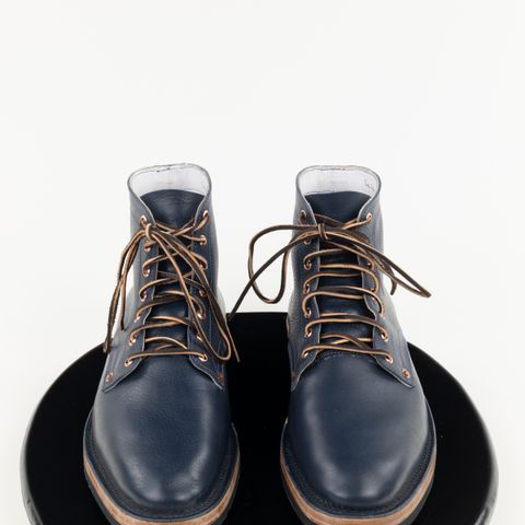 Endurance Leather Co. Unlisted Model in Conceria Puccini Attilio Navy Koala