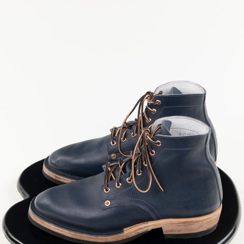 Endurance Leather Co. Unlisted Model in Conceria Puccini Attilio Navy Koala