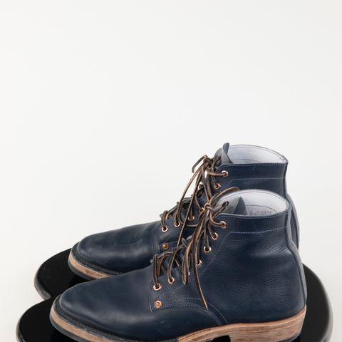 Endurance Leather Co. Unlisted Model in Conceria Puccini Attilio Navy Koala