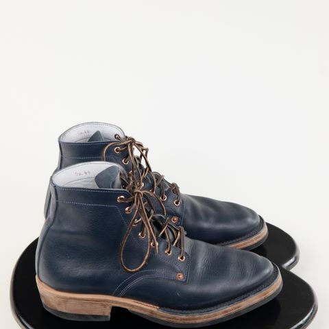 Endurance Leather Co. Unlisted Model in Conceria Puccini Attilio Navy Koala