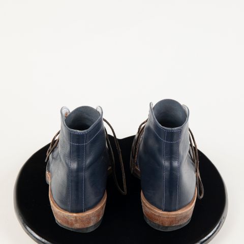 Endurance Leather Co. Unlisted Model in Conceria Puccini Attilio Navy Koala