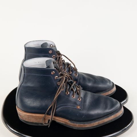Endurance Leather Co. Unlisted Model in Conceria Puccini Attilio Navy Koala