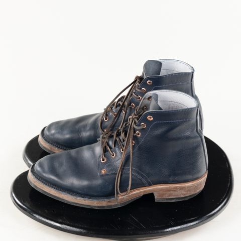 View photo of Endurance Leather Co. Unlisted Model in Conceria Puccini Attilio Navy Koala