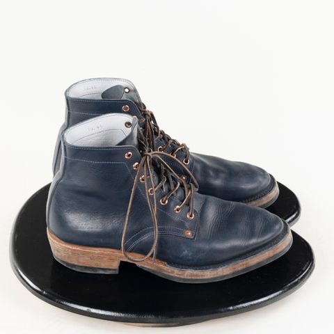 Endurance Leather Co. Unlisted Model in Conceria Puccini Attilio Navy Koala