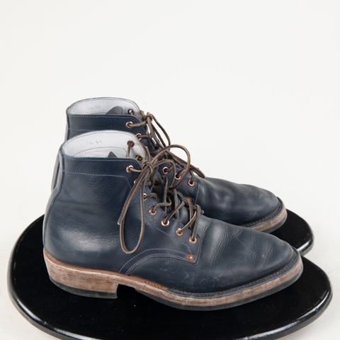 View photo of Endurance Leather Co. Unlisted Model in Conceria Puccini Attilio Navy Koala