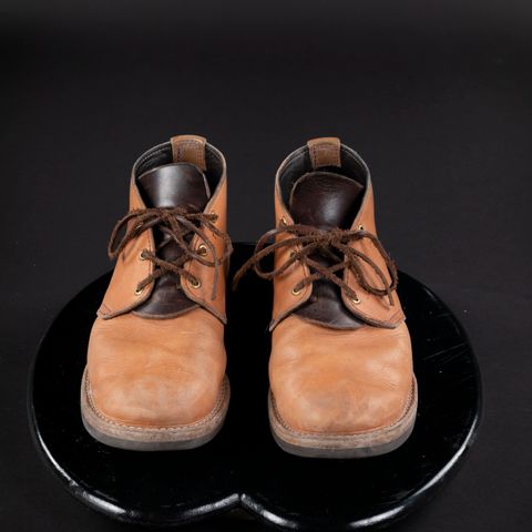 View photo of Wesco Unlisted Model in Horween Natural Essex