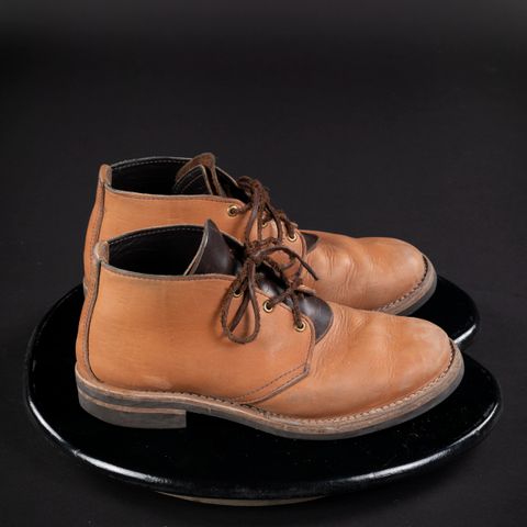 View photo of Wesco Unlisted Model in Horween Natural Essex