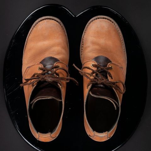 View photo of Wesco Unlisted Model in Horween Natural Essex