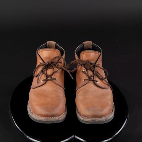 View photo of Wesco Unlisted Model in Horween Natural Essex