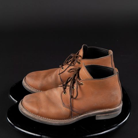 View photo of Wesco Unlisted Model in Horween Natural Essex