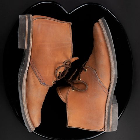 View photo of Wesco Unlisted Model in Horween Natural Essex