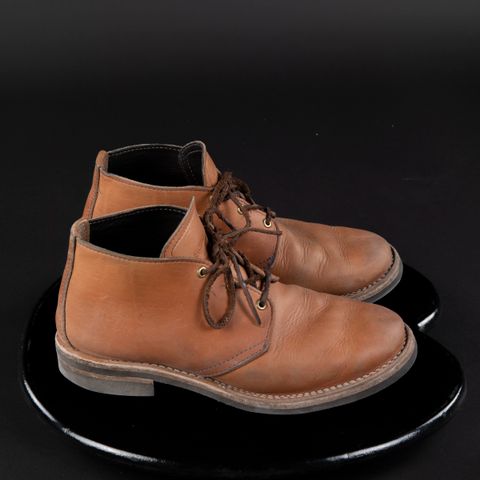 View photo of Wesco Unlisted Model in Horween Natural Essex