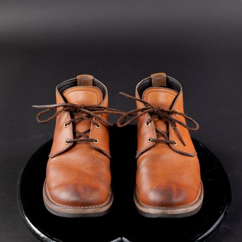 View photo of Wesco Unlisted Model in Horween Natural Essex