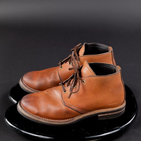 View photo of Wesco Unlisted Model in Horween Natural Essex