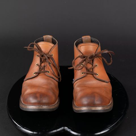 View photo of Wesco Unlisted Model in Horween Natural Essex